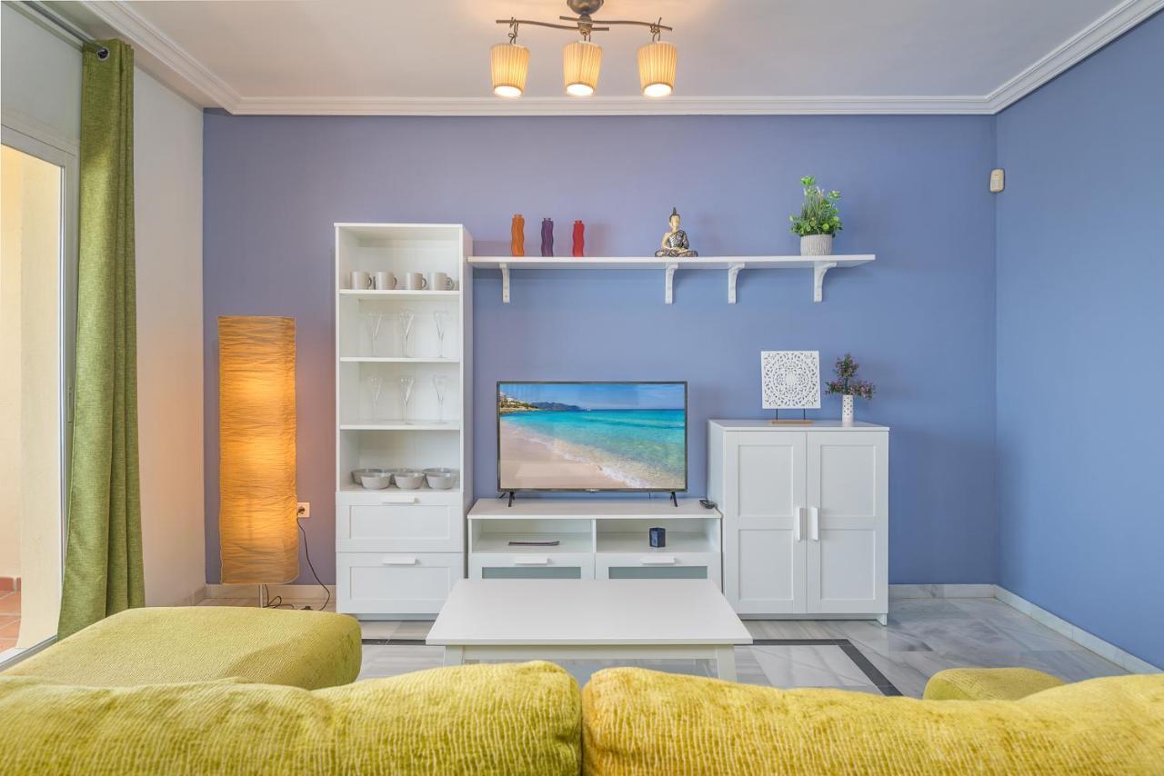 בנאלמדנה Sea Blue Apartment - Frente Al Mar מראה חיצוני תמונה