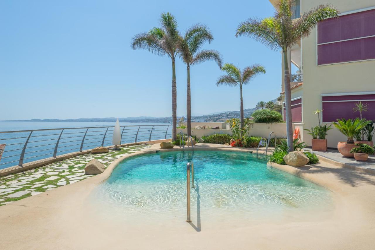 בנאלמדנה Sea Blue Apartment - Frente Al Mar מראה חיצוני תמונה