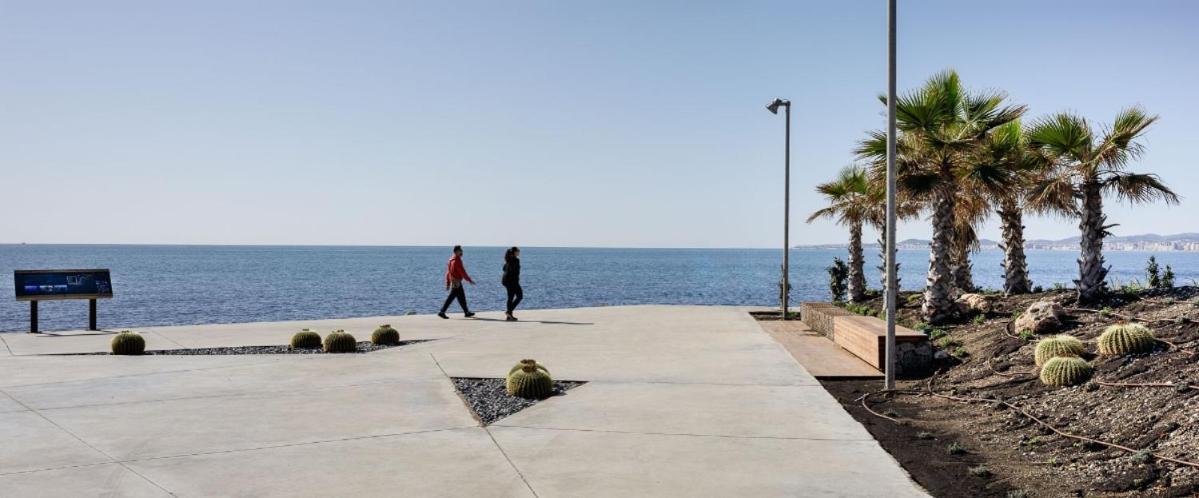 בנאלמדנה Sea Blue Apartment - Frente Al Mar מראה חיצוני תמונה