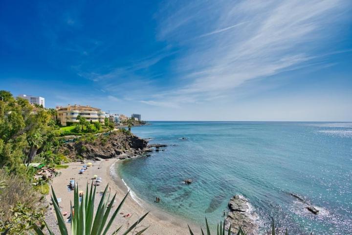 בנאלמדנה Sea Blue Apartment - Frente Al Mar מראה חיצוני תמונה