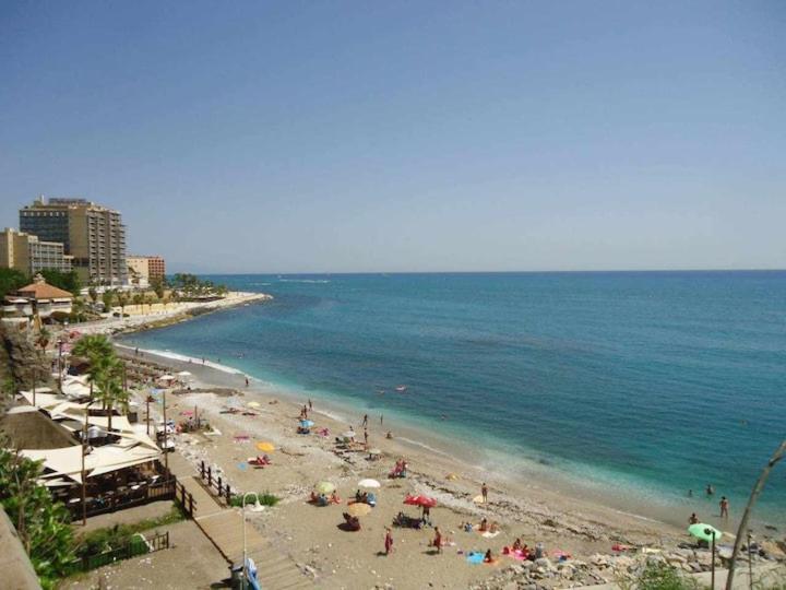 בנאלמדנה Sea Blue Apartment - Frente Al Mar מראה חיצוני תמונה